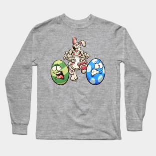 Zombie Easter bunny Long Sleeve T-Shirt